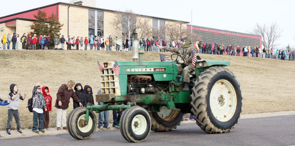 FFA Tractor Parade Wave